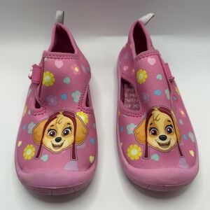 Paw Patrol Skye Shoes Toddler Girls Size 12 Pink Water Mary Jane Ground Up